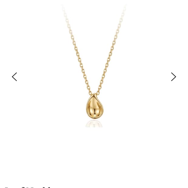 메종드키그 leaf necklace