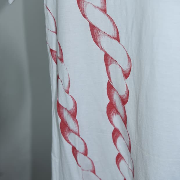 Helmut lang 04ss rope t-shirt