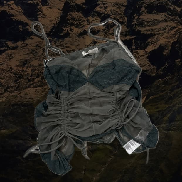 빈티지 페어리 시스루 슬리브리스