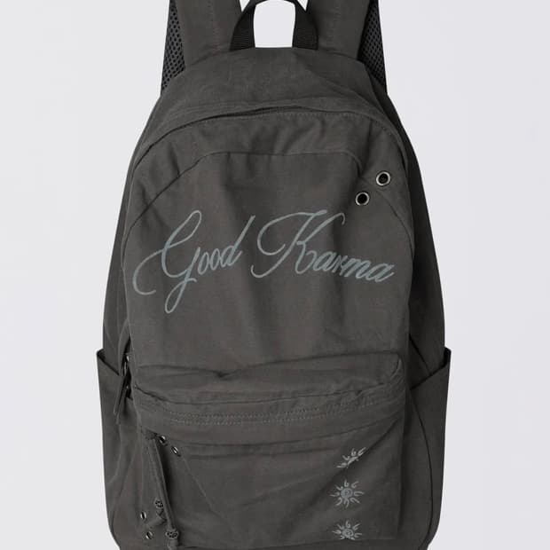 구해요)스컬프터 Karma Vintage Backpack Charcoal