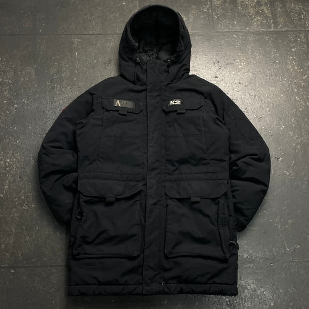 100 K2 알파인팀 덕다운 헤비 패딩 