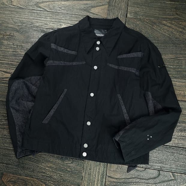 오프닝프로젝트 데님 도킹 셔츠 자켓 블랙 M18923