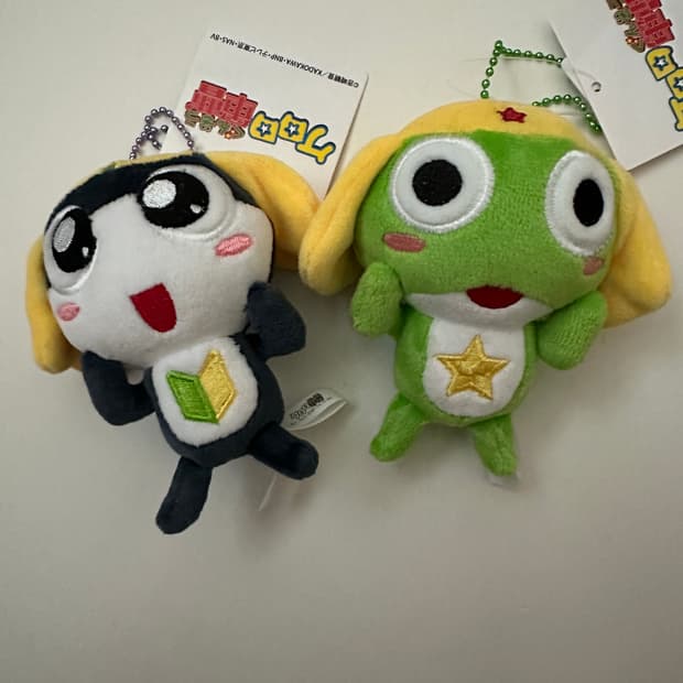 케로로 타마마 부끄 인형 키링 무뉴구루미