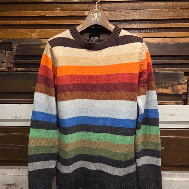 빔스 플러스 셔틀랜드울 니트