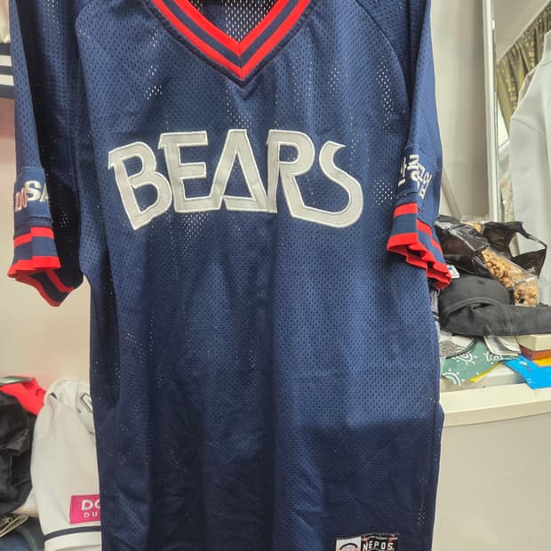 두산베어스  올드   네포스   유니폼