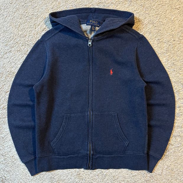 폴로 랄프로렌 신형 핑크포니 후드집업 네이비