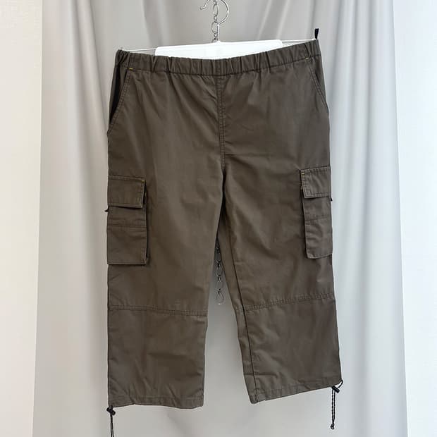 kohyo khaki 3/4 cargo pants