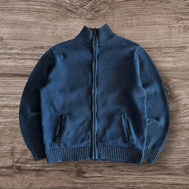 90s L.L.Bean Cotton Knit Zip-up
