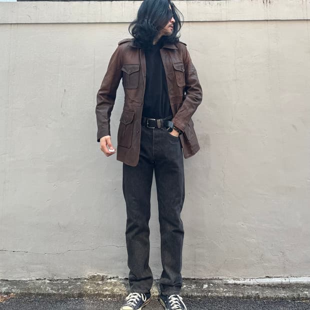 90년대 미국 리바이스 501 흑청