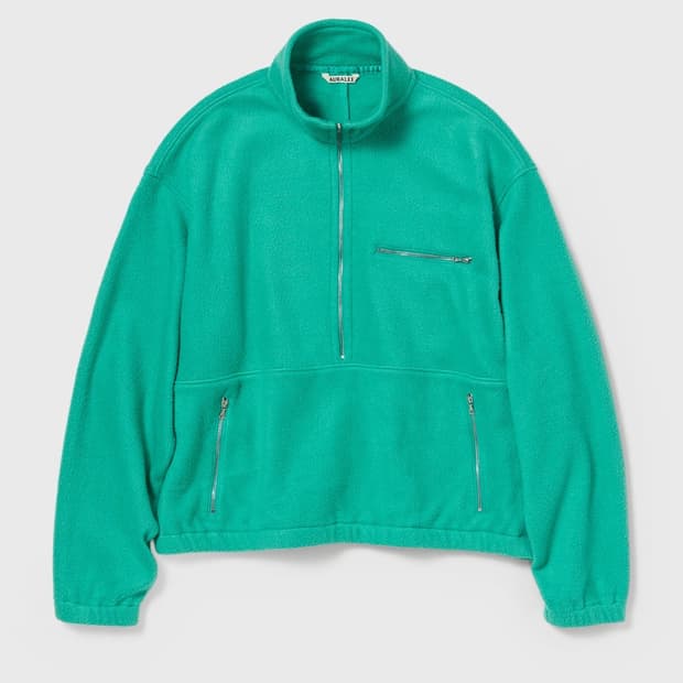 25fw 오라리 플리스 제이드 그린 4