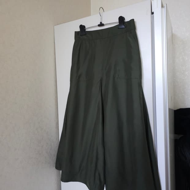 it MICHAA 카키 롱 스커트