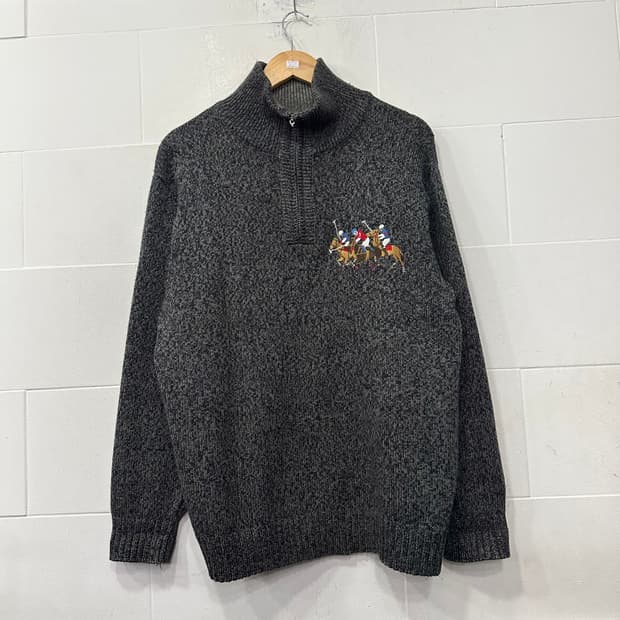 폴로 랄프로렌 멀티포니 하프집업 니트