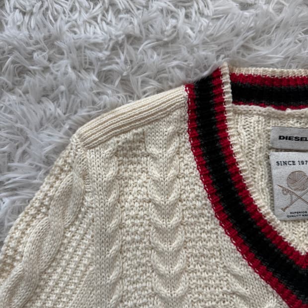 DIESEL 일본빈티지 니트 디젤 빈티지니트 디젤니트 m 44