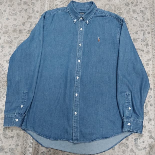 폴로 랄프로렌 데님 셔츠 2XL