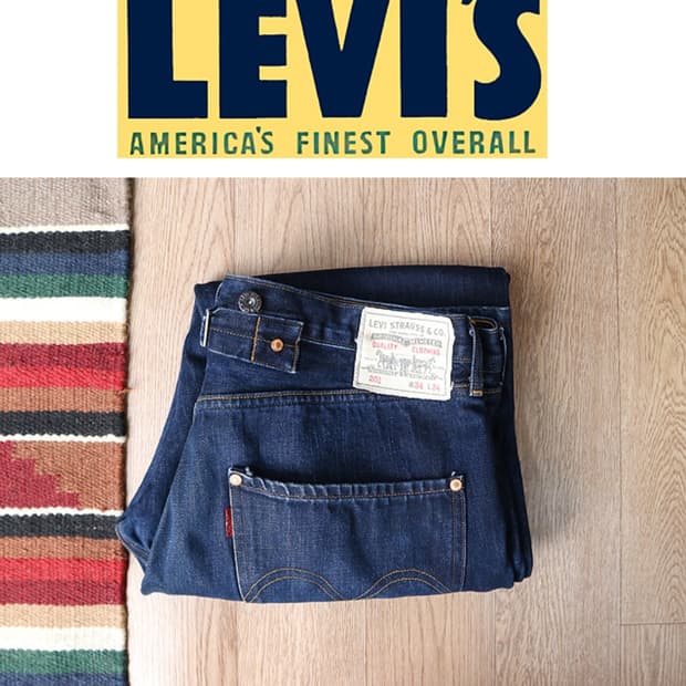 
LEVIS 리바이스 201 데님 1920S 디자인 베이스 34
