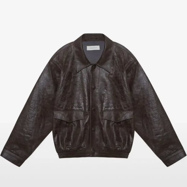 인스턴트펑크 빈티지 에코 레더 자켓