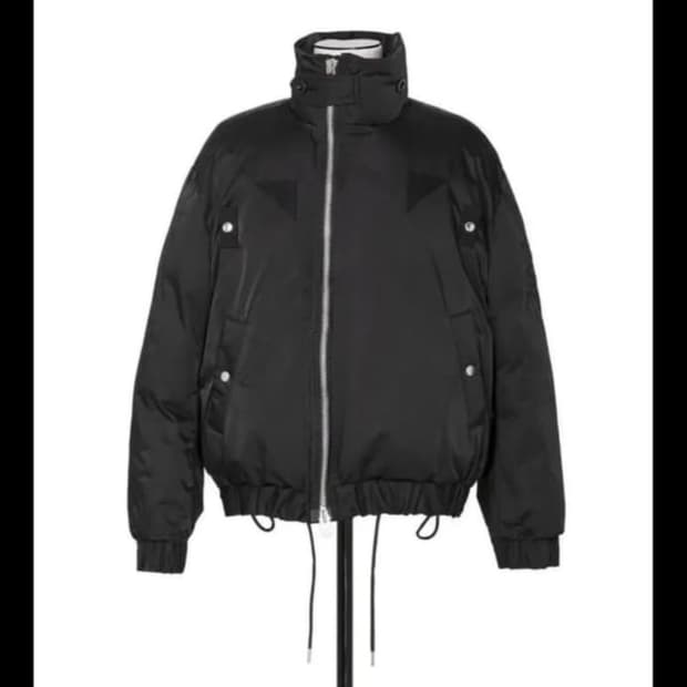 Sacai 패디드 블루종 블랙 1사이즈