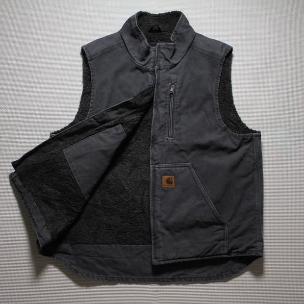 Carhartt 칼하트 V33 세르파 기모 베스트 