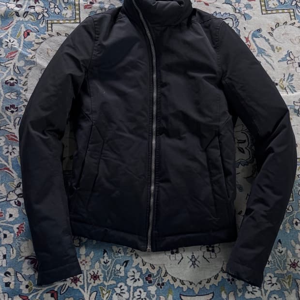 릭오웬스 블랙 푸퍼 자켓 46 fw13
