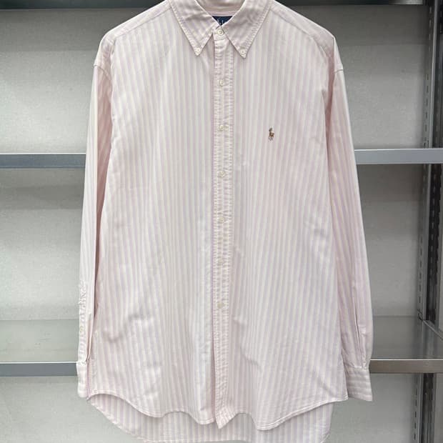 (2XL)폴로 스트라이프 셔츠-M927