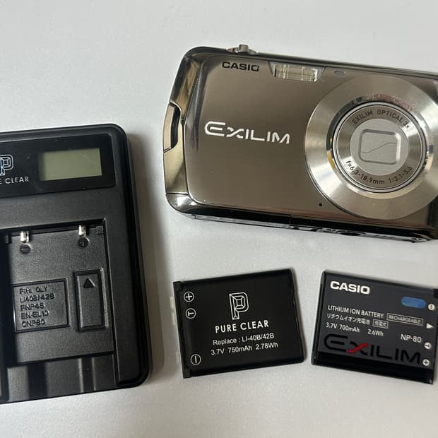 카시오 엑슬림 ex-z1 실버