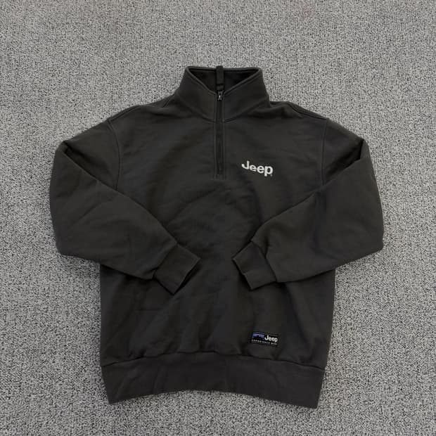 S 지프 여성 반집업 맨투맨 0126H1