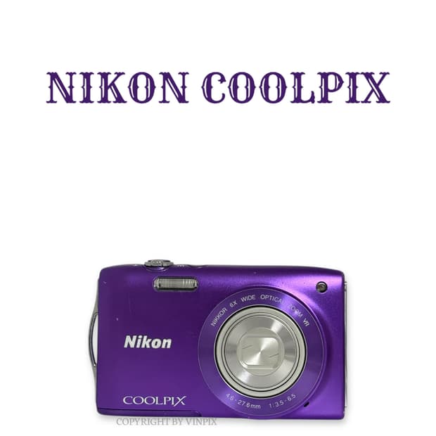 |소프트포커스💜| 니콘 쿨픽스 s3300 빈티지 디지털 카메라 디카