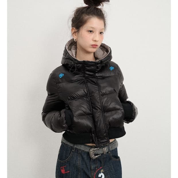 ACHIHARA 아키하라 숏패딩 s