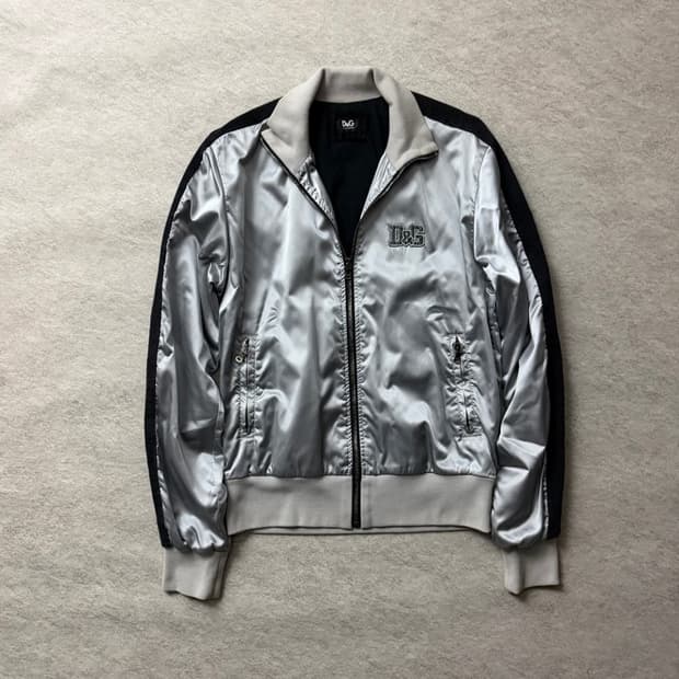 D&G 돌체앤가바나 실버 트랙집업