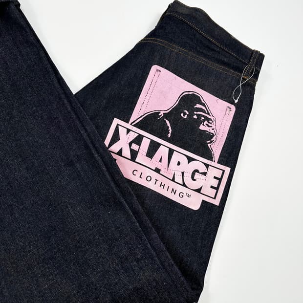 엑스라지 재팬 스트레이트 생지 데님 팬츠 (32인치)