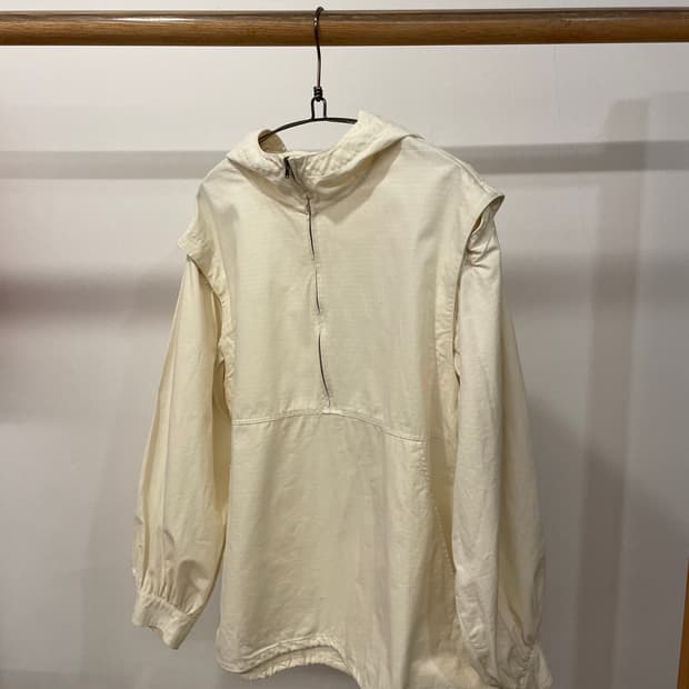 CIAOPANICTYPY ANORAK HOOD ivory