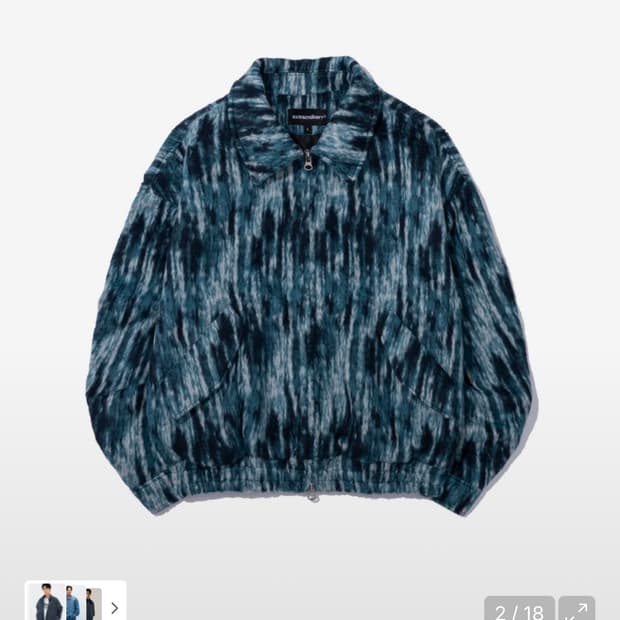 엑스트라오디너리 패턴브러쉬드 자켓M