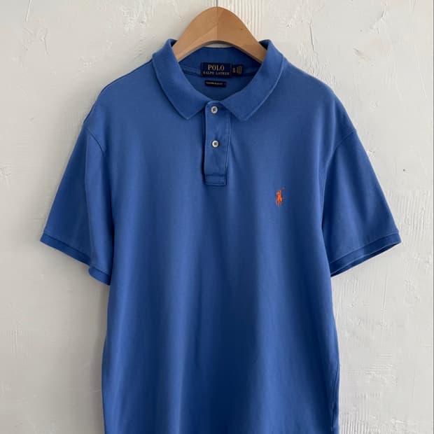 Polo 폴로 랄프로렌 신형 오렌지포니 블루컬러 PK 카라티셔츠
