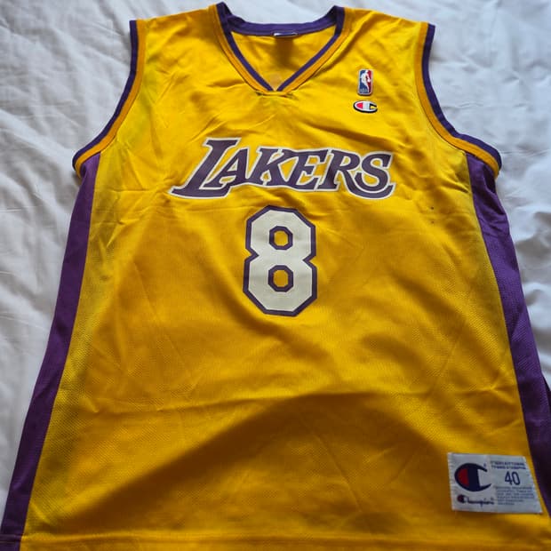 챔피온 LA 레이커스 코비 브라이언트 No.8 저지