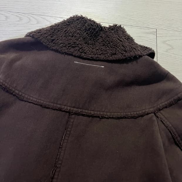 마르지엘라 mm6 무스탕 자켓 코트