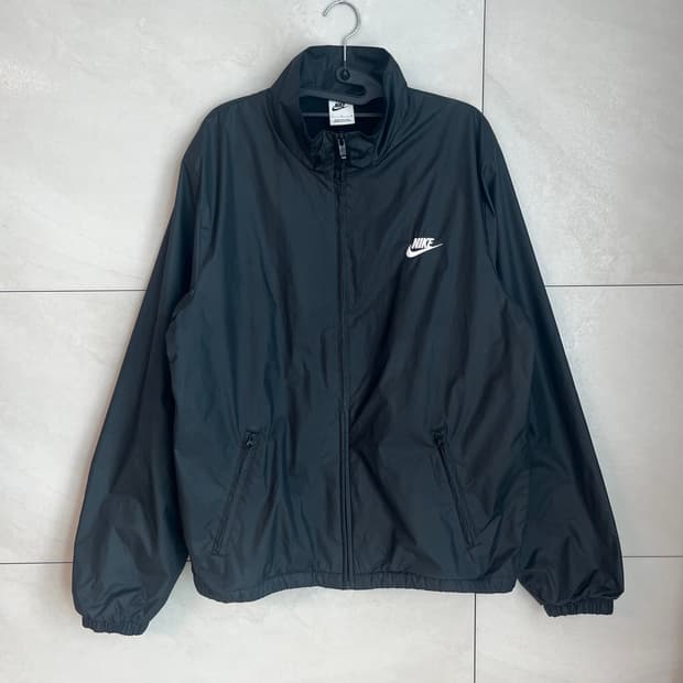 나이키 백빅로고 윈드러너 바람막이 블랙 [L]