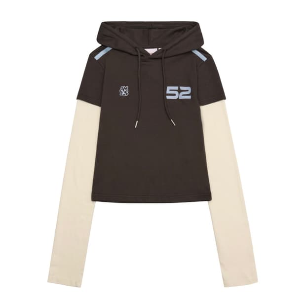 아메스월드 후디 레이어드 롱슬리브