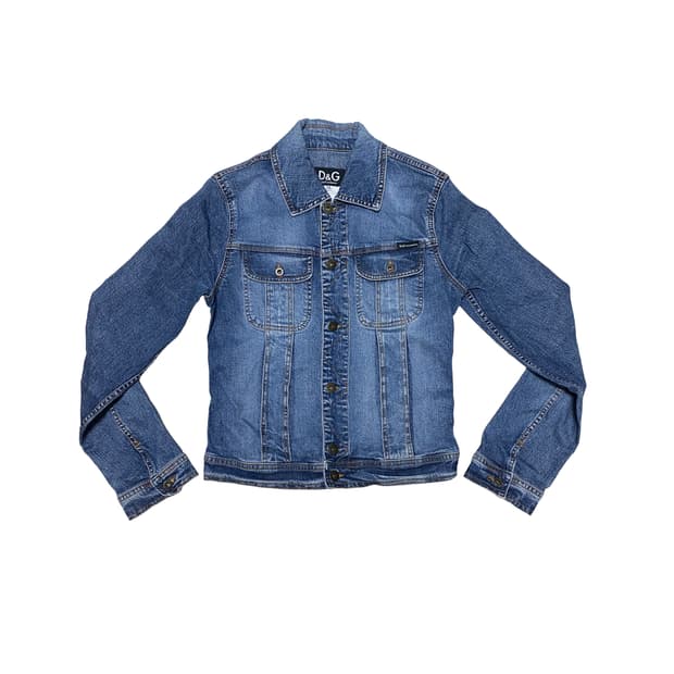 돌체앤가바나 데님 트러커 자켓