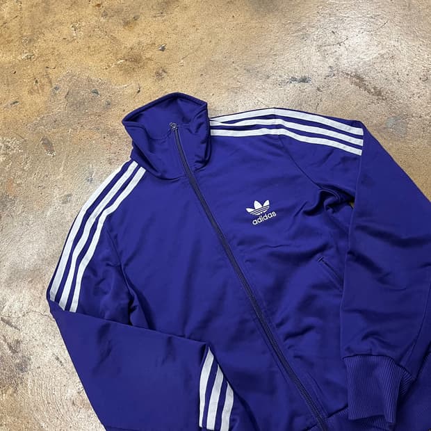 [정품/85] 아디다스 삼선 트랙탑 자켓 퍼플 져지 b8