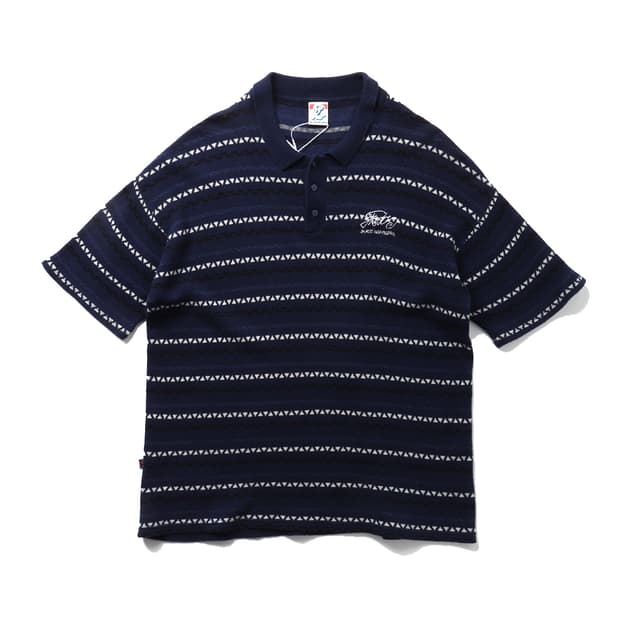WHO'S WHO gallery Jacquard Knit Polo