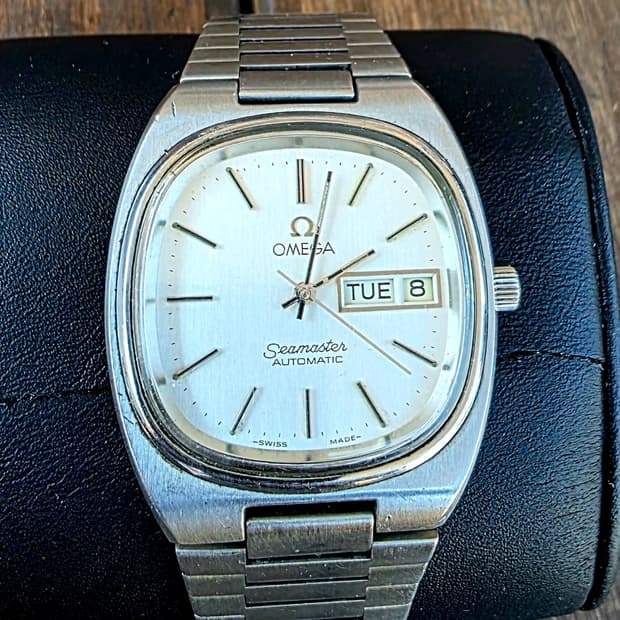 오메가 씨마스터 테레비오토매틱 빈티지 시계