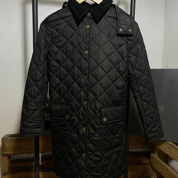 폴로 퀄팅 패딩