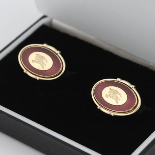 버버리 A-등급 남자 명품 커프스 빈티지