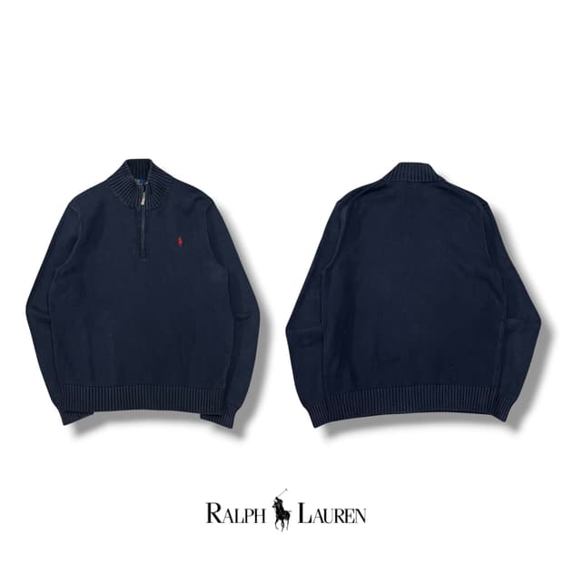 폴로 랄프로렌 반집업 니트 s08530
