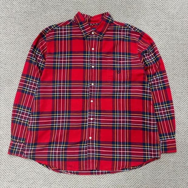 챕스 랄프로렌 타탄체크 셔츠 v1344