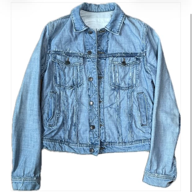 마르지엘라 h&m 데님자켓