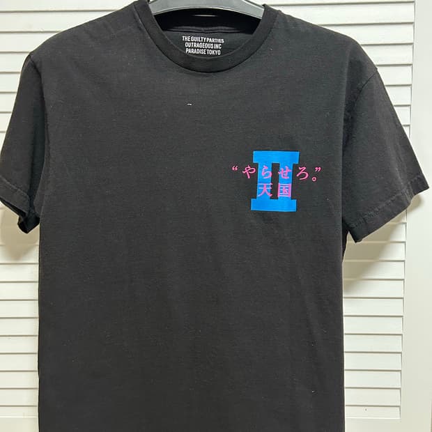 와코마리아 티셔츠 L사이즈 블랙