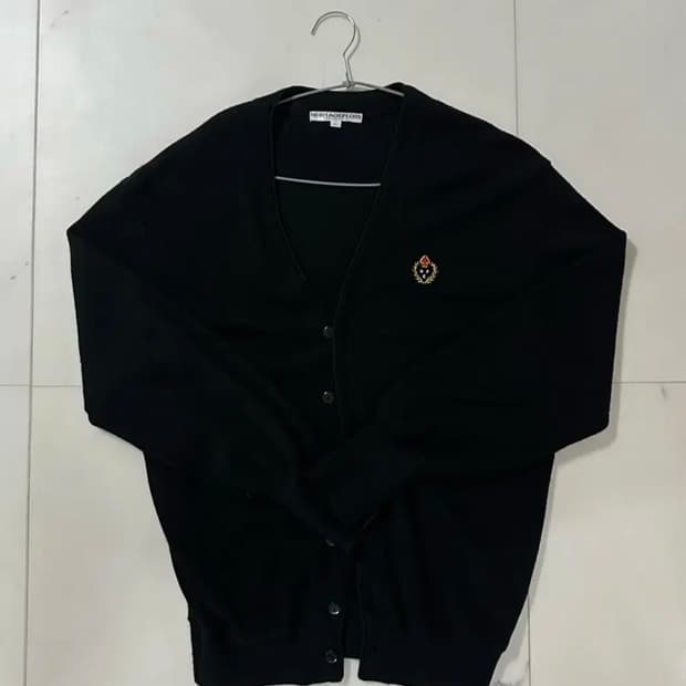헤리티지플로스 가디건 블랙 L