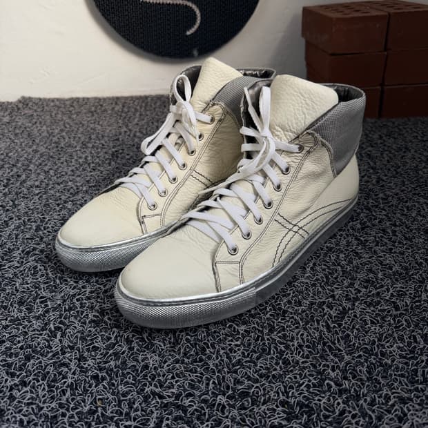 DAYTONA 프리미엄 레더 하이탑 스니커즈