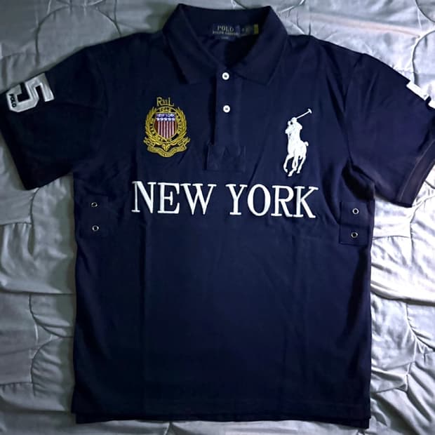 사진에 있는 폴로 뉴욕 카라티 네이비 M사이즈 구해요